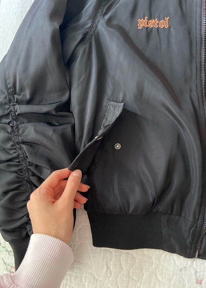 Bomber ceket mont - Görsel 3