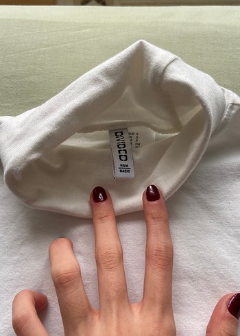 Beyaz Balıkçı Yaka Kadın Triko - Görsel 2