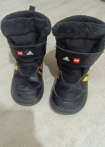 Adidas Lego Siyah Cocuk Kar Botu