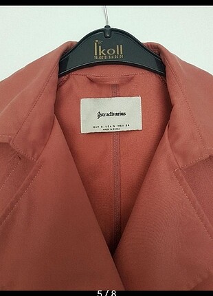 s Beden Stradivarius kadın trençkot