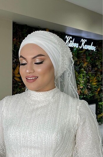Diğer Kristal taşlı Gelin Duvağı