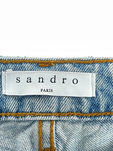 34 Beden mavi Renk Sandro Jean / Kot %70 İndirimli.