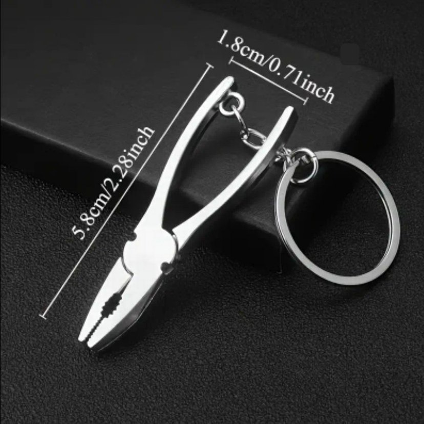 metal pense anahtarlık - Görsel 3