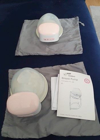 2 adet bebebao göğüs pompası 1-2 ay kullanılmış