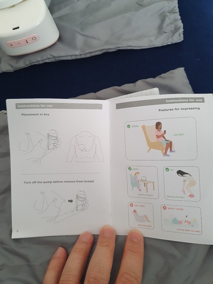 2 adet bebebao göğüs pompası 1-2 ay kullanılmış - Görsel 5