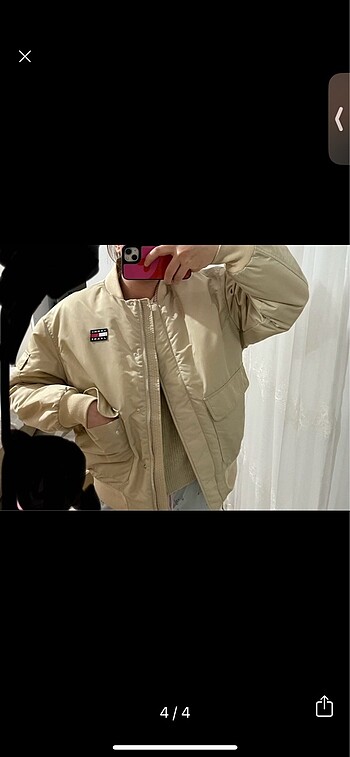 s Beden ten rengi Renk Tommy Hilfiger Bomber Ceket