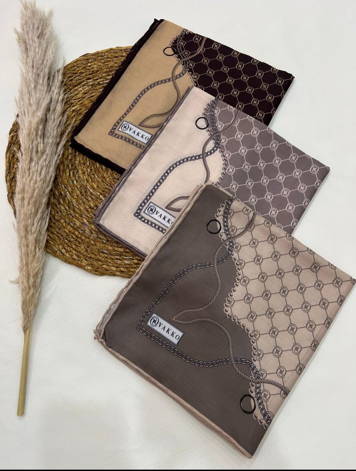 Vakko Çok Renkli Yumuşak Soft Kadın Eşarp Modelleri  - Görsel 4