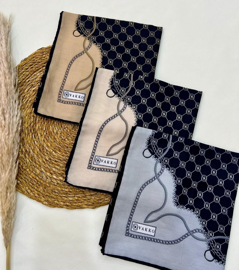 Vakko Çok Renkli Yumuşak Soft Kadın Eşarp Modelleri  - Görsel 2