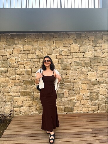 Trendyol & Milla Asıllı elbise