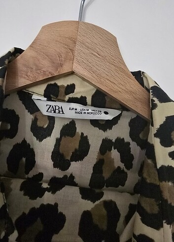 m Beden Zara leopar takım