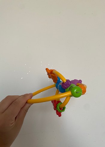 Beden Renkli Diş Kaşıyıcı ve Çıngırak Oyuncak