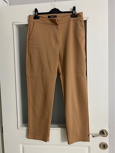 Camel Renk Kumaş Pantolon