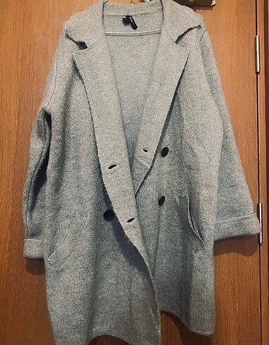 s Beden gri Renk Oversize hırka