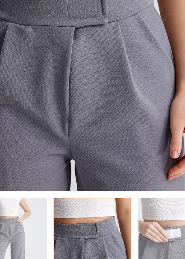 Gri pantolon - Görsel 2