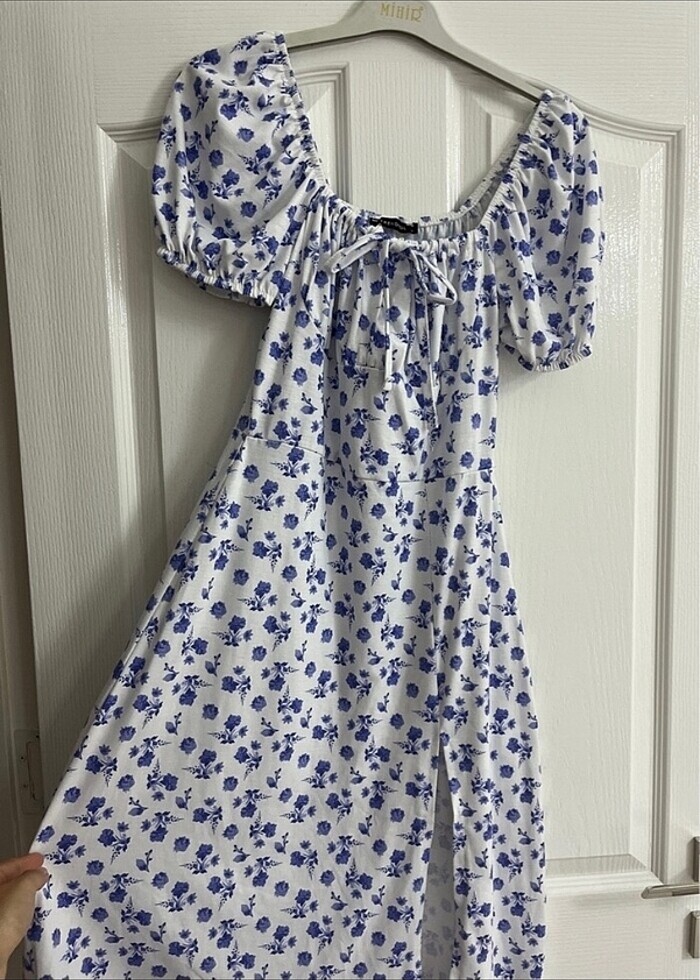 Çiçekli elbise  milla - Görsel 2