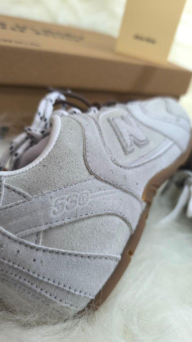 Beyaz Gri New Balance Erkek Sneakers - Görsel 3