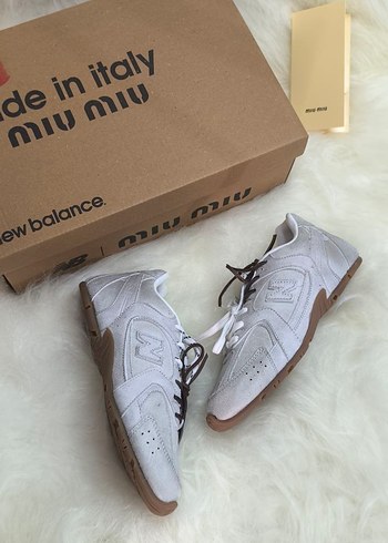 Yeni Sezon Beyaz Gri New Balance Spor Ayakkabı - Görsel 4