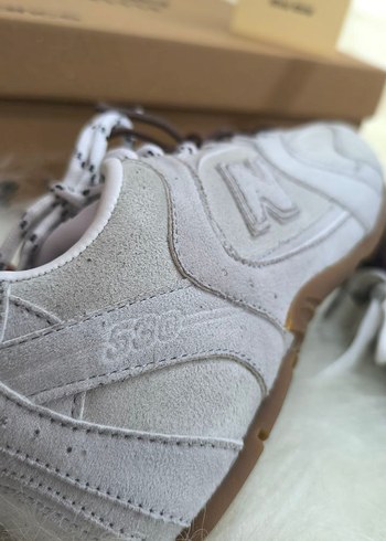 Yeni Sezon Beyaz Gri New Balance Spor Ayakkabı - Görsel 3