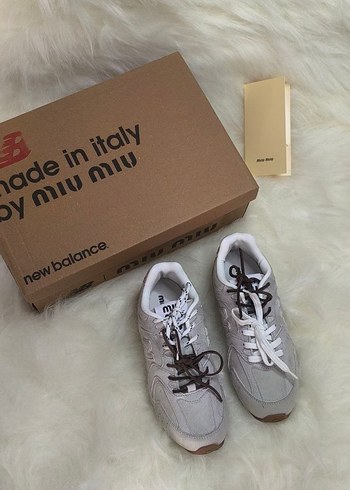 Yeni Sezon Beyaz Gri New Balance Spor Ayakkabı - Görsel 2