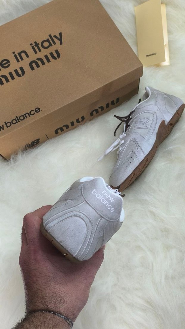 Yeni Sezon Beyaz Gri New Balance Spor Ayakkabı - Görsel 5