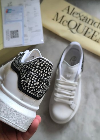Alexander McQueen Beyaz  Spor Ayakkabı - Görsel 3