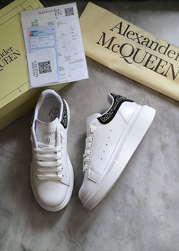 Alexander McQueen Beyaz  Spor Ayakkabı - Görsel 5