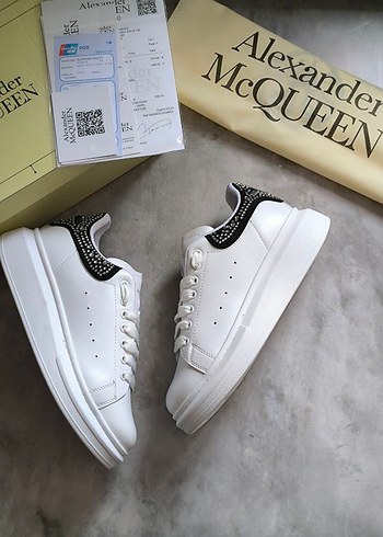 Alexander McQueen Beyaz  Spor Ayakkabı - Görsel 2