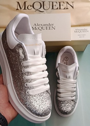 37 Beden Alexander McQueen Beyaz Kadın Platform Topuklu Spor Ayakkabı