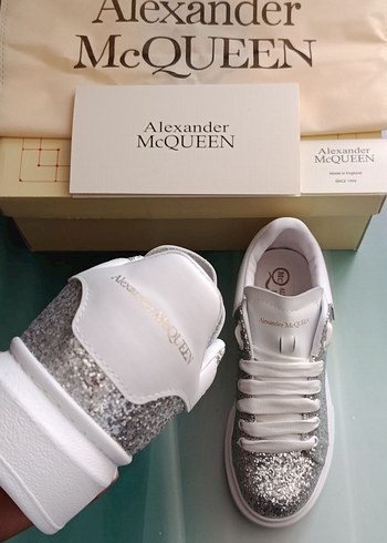 37 Beden beyaz Renk Alexander McQueen Beyaz Kadın Platform Topuklu Spor Ayakkabı