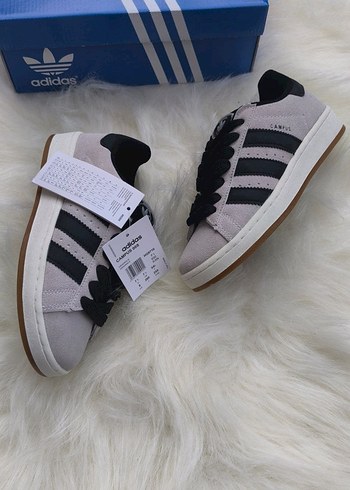 Adidas Zebra Desenli Bağcıklı Kadın Spor Ayakkabı - Görsel 3