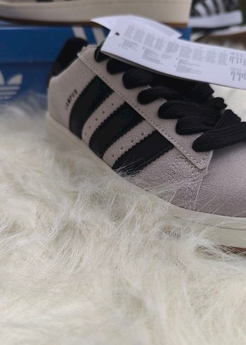 Adidas Zebra Desenli Bağcıklı Kadın Spor Ayakkabı - Görsel 4