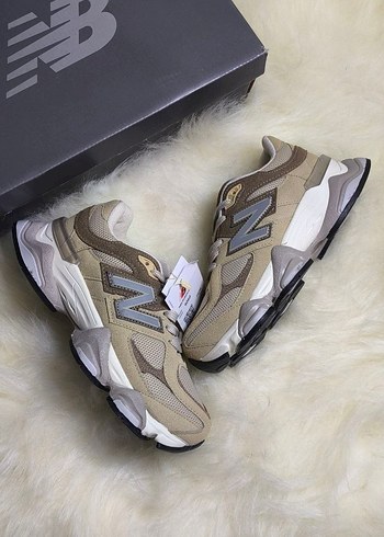 New Balance Kadın Krem Kahverengi Spor Ayakkabı - Görsel 2