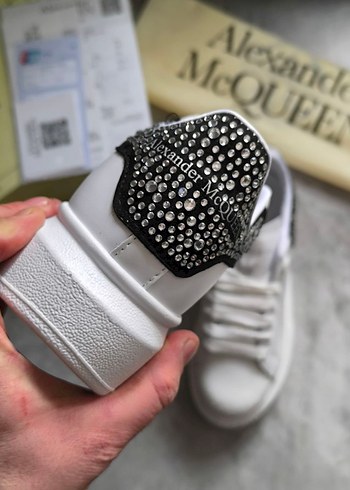 Alexander McQueen Beyaz  Stiletto Topuklu Spor Ayakkabı - Görsel 4