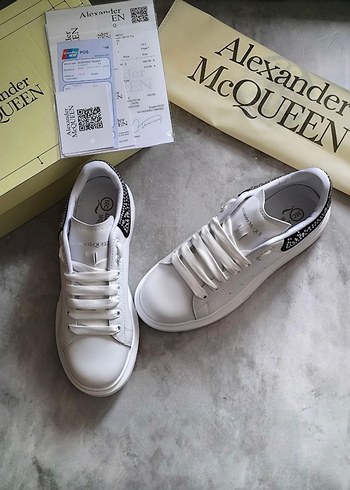 Alexander McQueen Beyaz  Stiletto Topuklu Spor Ayakkabı - Görsel 2