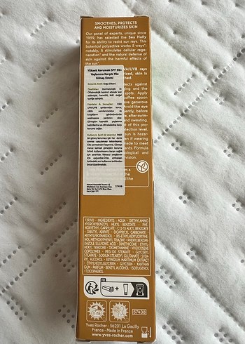 Yves Rocher SPF 50+ Anti-Aging Yüz Güneş Kremi - Görsel 3