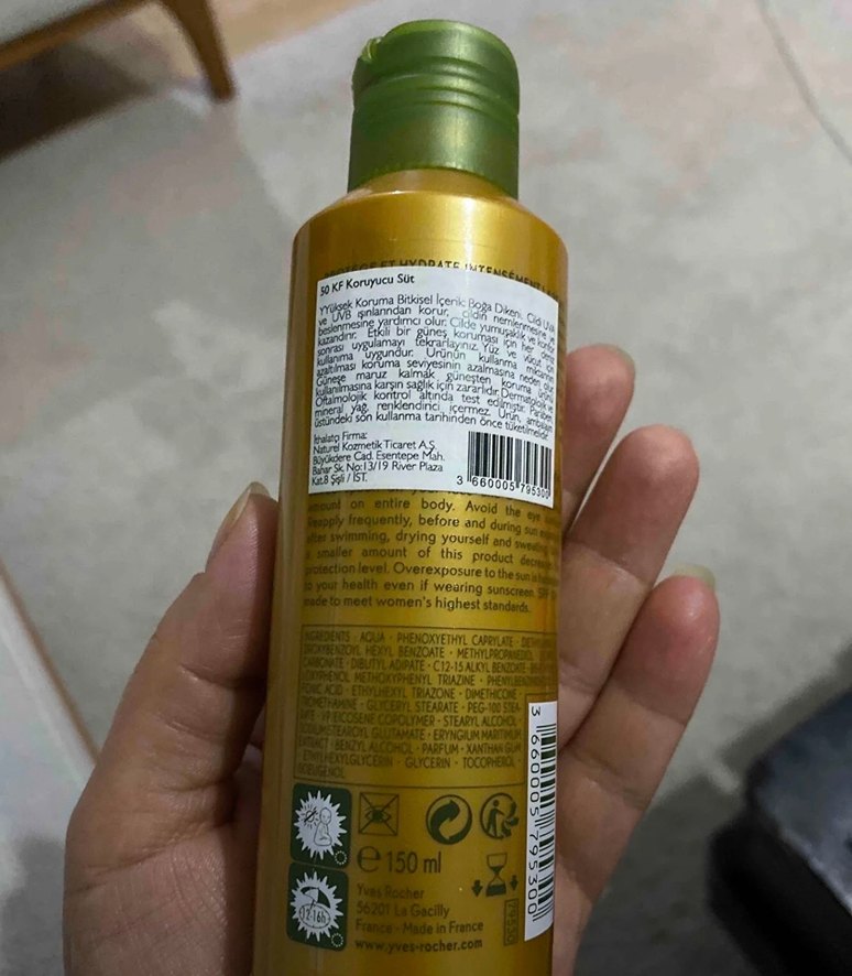 Yves Rocher Solaire Comfort Lotion SPF 50 Güneş Losyonu - Görsel 2