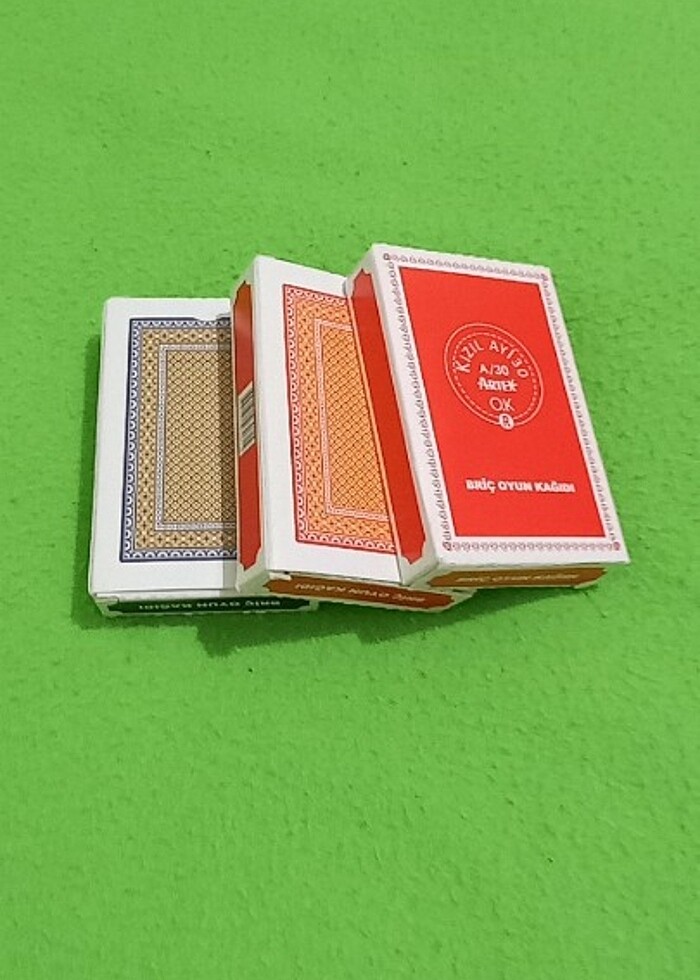 Kızılay iskambil kartları  - Görsel 2
