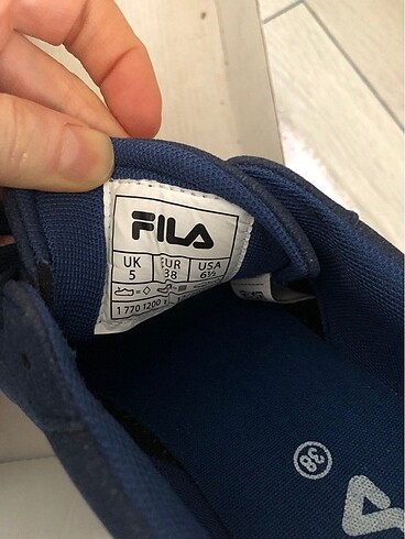 38 Beden lacivert Renk Fila marka Sneaker