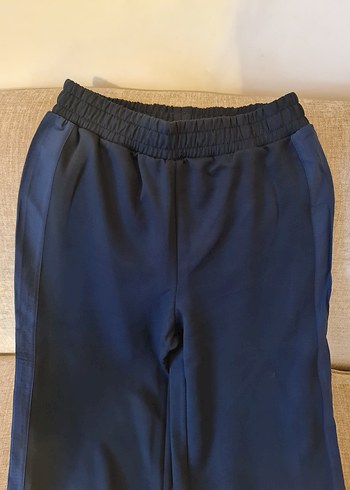 Lacivert Kadın Bel Detaylı Rahat Kesim İkili takim - Görsel 7