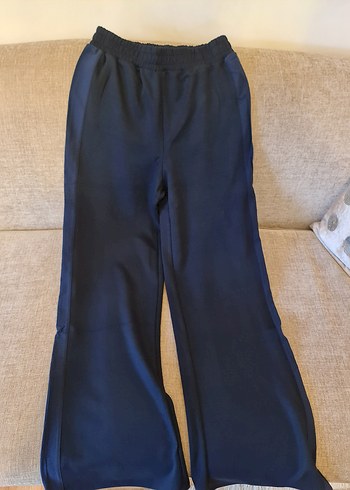 Lacivert Kadın Bel Detaylı Rahat Kesim İkili takim - Görsel 6