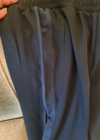 Lacivert Kadın Bel Detaylı Rahat Kesim İkili takim - Görsel 8