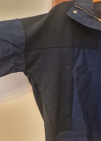 Lacivert Kadın Bel Detaylı Rahat Kesim İkili takim - Görsel 2