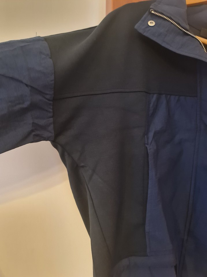 Lacivert Kadın Bel Detaylı Rahat Kesim İkili takim - Görsel 2