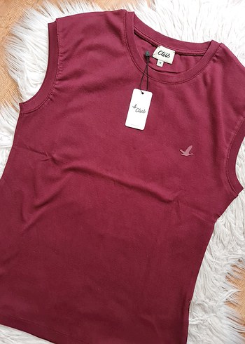 Beymen Club Bordo Kolsuz Tişört