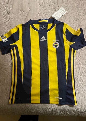 Sarı Lacivert 9 yaş Kısa Kollu Forma