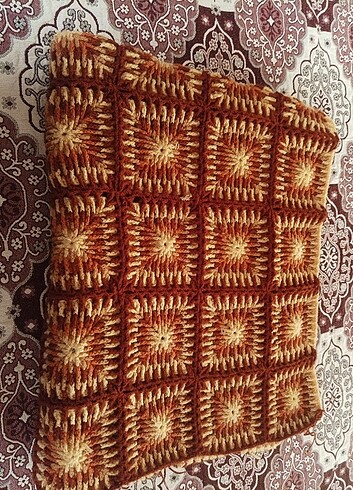 Örgü bebek battaniyesi  - Görsel 8