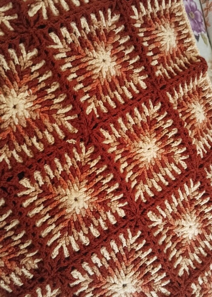 Örgü bebek battaniyesi  - Görsel 2