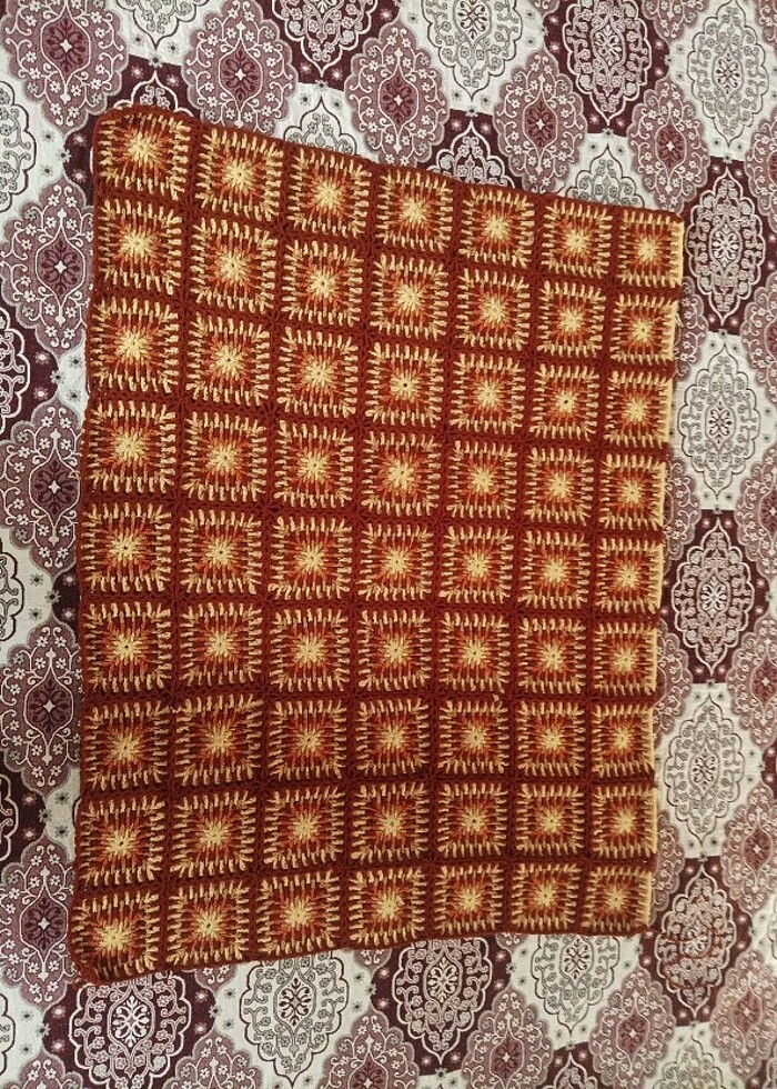 Örgü bebek battaniyesi  - Görsel 3