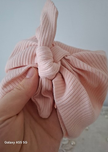 bebek şapka bandana - Görsel 3