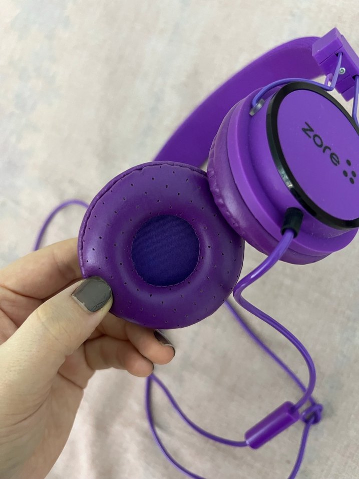 Mor Zore Kablolu Kulaklık - Görsel 3